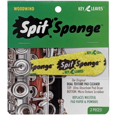Key Leaves SPTWW Spit Sponge for Woodwinds