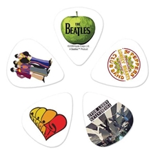 D'Addario B3-MED The Beatles Albums Picks - Medium