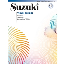 Suzuki Violin School International Edition, Volume 3 - Book/CD