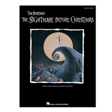Tim Burton's The Nightmare Before Christmas - Easy Piano