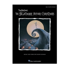Tim Burton's The Nightmare Before Christmas - Big Note Piano