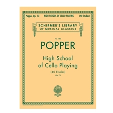 Popper: High School of Cello Playing, Op. 73