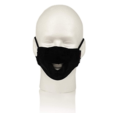 Gator GBOM-MEDIUMBK Wind Instrument Face Mask with Flap - Medium