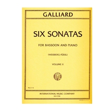 Galliard: Six Sonatas for Bassoon, Volume 2