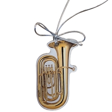 Aim Gifts AIM55587 Acrylic Tuba Ornament