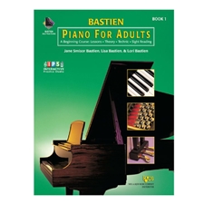 Bastien Piano for Adults, Book 1 - Book & IPS