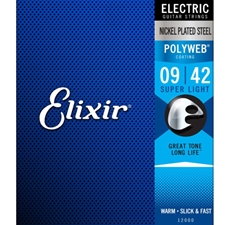 Elixir EEP Electric Guitar Strings with POLYWEB Coating