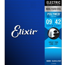 Elixir EEP Electric Guitar Strings with POLYWEB Coating