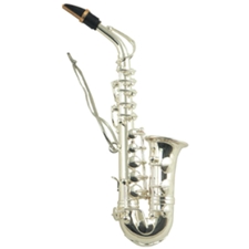 Aim Gifts AIM39136 Silver Saxophone Ornament