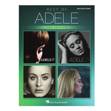 Best of Adele for Big-Note Piano - 2nd Edition