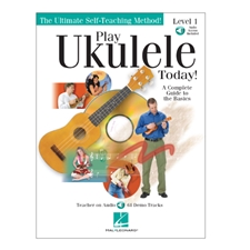 Play Ukulele Today! Level 1 - Book/Online Audio