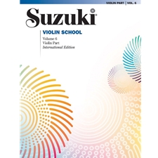 Suzuki Violin School International Edition, Volume 6 - Book/CD