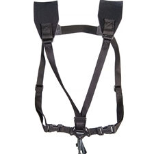 Neo-Tech SHSXLBKSH Sax Soft Harness - X-Long, Swivel Hook