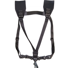 Neo-Tech SHSBKSW Sax Soft Harness - Regular, Swivel Hook