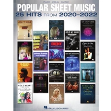 Popular Sheet Music
25 Hits from 2020-2022