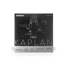 D'Addario KV3104/4M Kaplan Vivo 4/4 Violin String Set - Medium