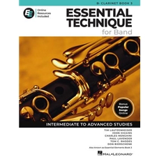 Essential Technique for Band (Essential Elements, Book 3) - Bb Clarinet