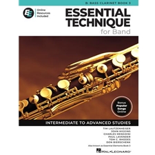 Essential Technique for Band (Essential Elements, Book 3) - Bb Bass Clarinet