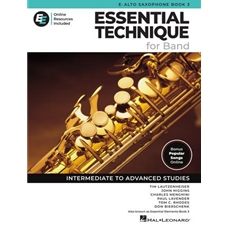 Essential Technique for Band (Essential Elements, Book 3) - Eb Alto Saxophone