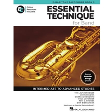 Essential Technique for Band (Essential Elements, Book 3) - Eb Baritone Saxophone