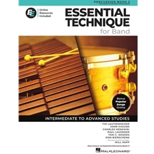 Essential Technique for Band (Essential Elements, Book 3) - Percussion