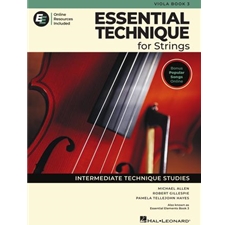 Essential Technique for Strings (Essential Elements, Book 3) - Viola