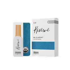 D'Addario ODCR10 Reserve Organic Bb Clarinet Reeds - 10-Pack