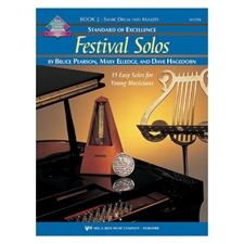 Standard of Excellence: Festival Solos, Book 2 - Snare Drums & Mallet Percussion
