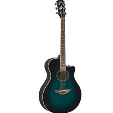 Yamaha APX600OBB APX600 Acoustic Electric Thinline Guitar - Oriental Blue Burst