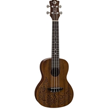 Luna UKEMOMAH Lizard Mahogany Concert Ukulele with Bag