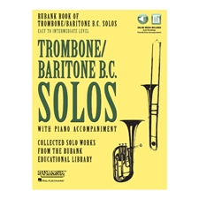 Rubank Book of Trombone/Baritone B.C. Solos - Easy to Intermediate Level
