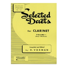 Selected Duets for Clarinet, Vol. I