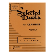 Selected Duets for Clarinet, Vol. II