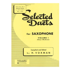 Selected Duets for Saxophone, Vol. I