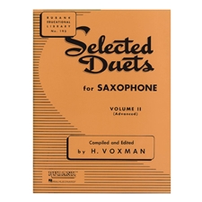 Selected Duets for Saxophone, Vol. II