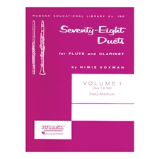 Seventy-Eight Duets for Flute and Clarinet, Vol. I