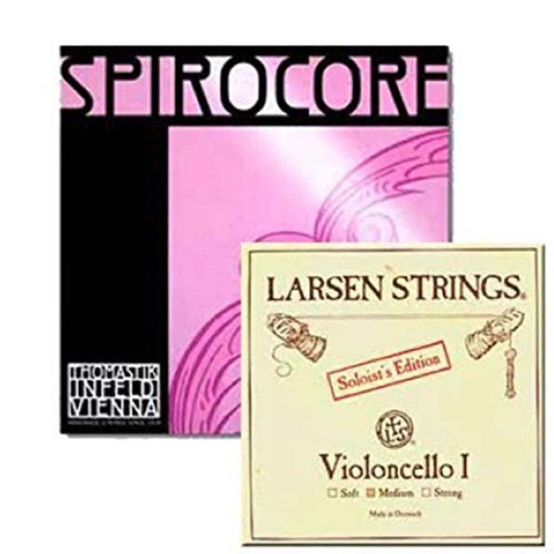 Spirocore Cello 弦　セット　【未使用品】 Amazon.com: Thomastik-Infeld Spirocore Tungsten and Larsen Cello