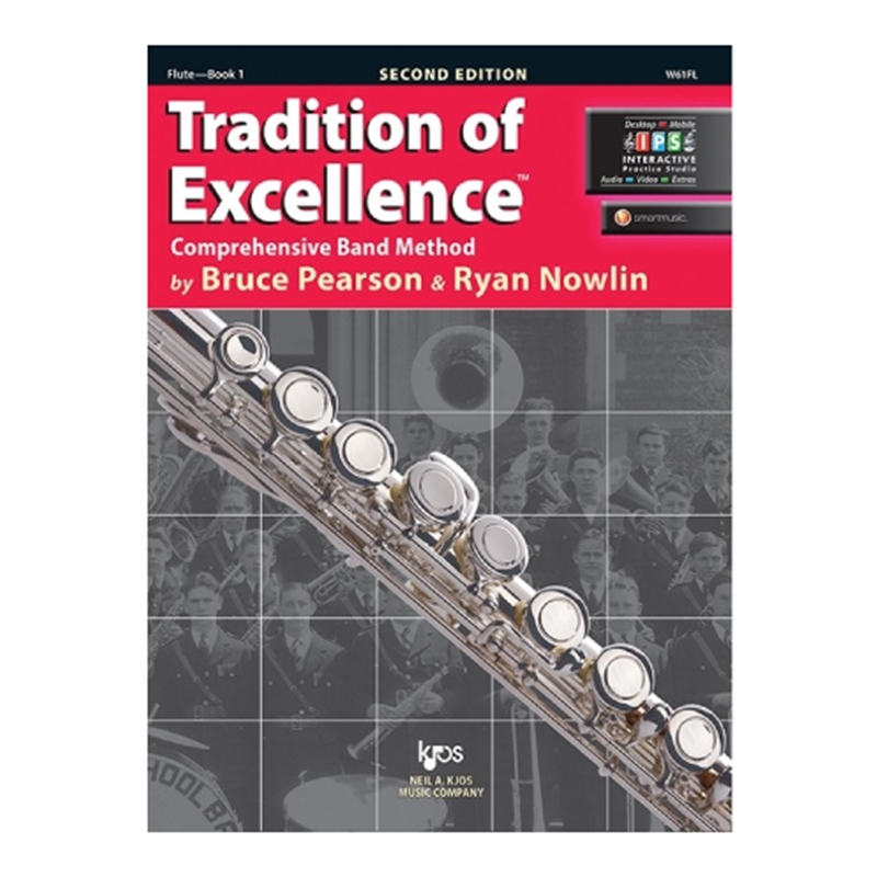 PM Music Center - Tradition of Excellence, Book 1 - Flute