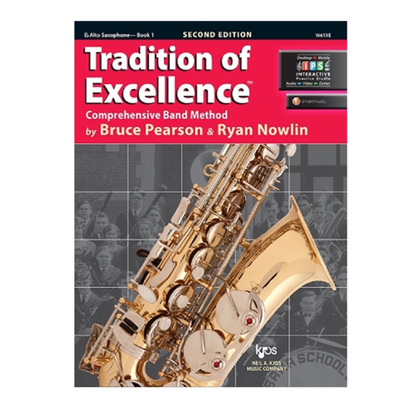 PM Music Center - Tradition of Excellence, Book 1 - Alto Saxophone