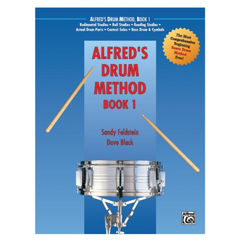 PM Music Center Alfred Drum Method, Book 1 Book Only