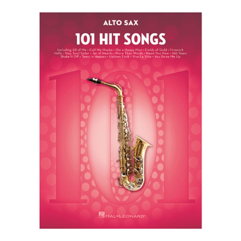 PM Music Center - 101 Hit Songs for Alto Sax