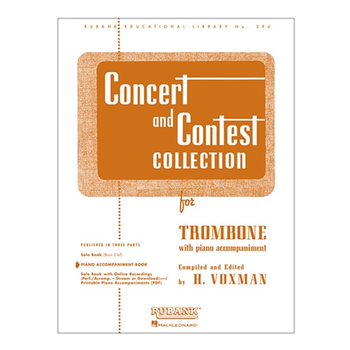 Concert and Contest Collection for Trombone - Piano Accompaniment