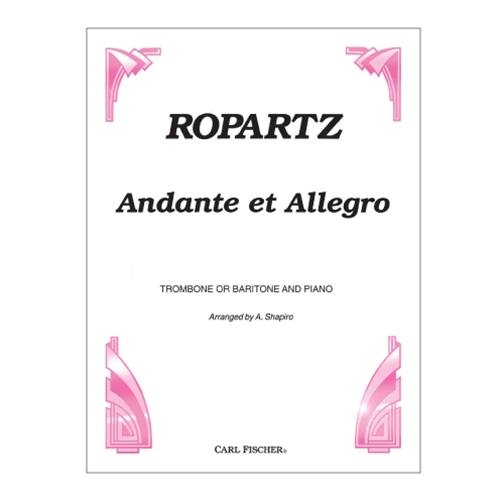 Andante et Allegro for Trombone or Baritone