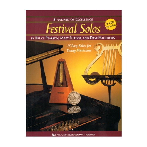 Standard of Excellence: Festival Solos, Book 1 - Alto Saxophone