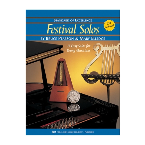 Standard of Excellence: Festival Solos, Book 2 - Alto Sax