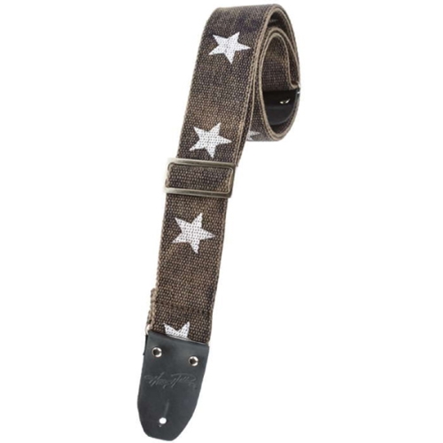 Henry Heller HCOTRV-03 Vintage Stars Cotton Guitar Strap