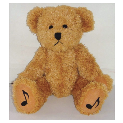 Music Gifts TB01 10" Teddy Bear - 8th Note