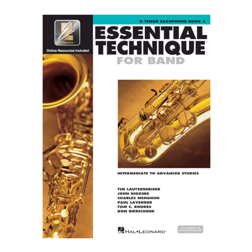 Essential Technique for Band (Essential Elements, Book 3) - Eb Tenor Sax