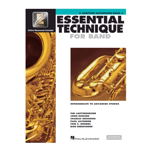 Essential Technique for Band (Essential Elements, Book 3) - Eb Bari Sax