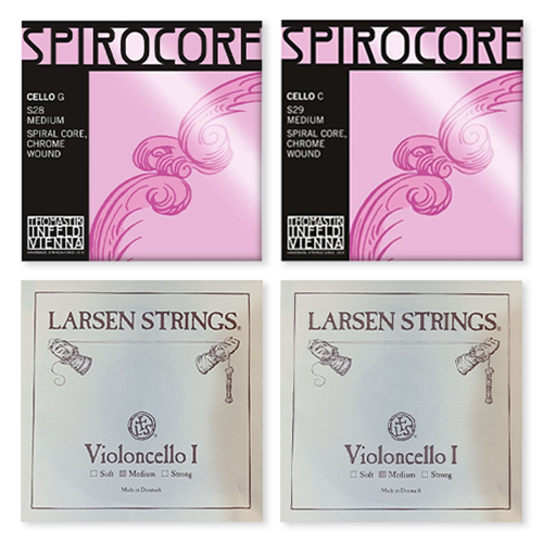 Thomastik CKLS Larsen/Spirocore 4/4 Cello String Set